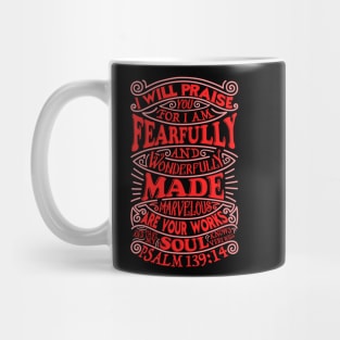 Psalm 139:14 Mug